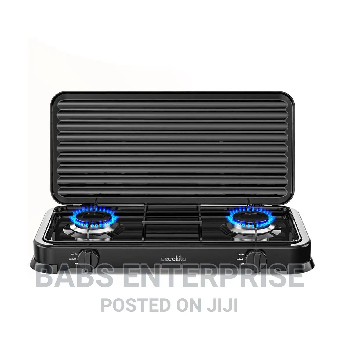 Decakila Double Burner Gas Stove - KMGS008B