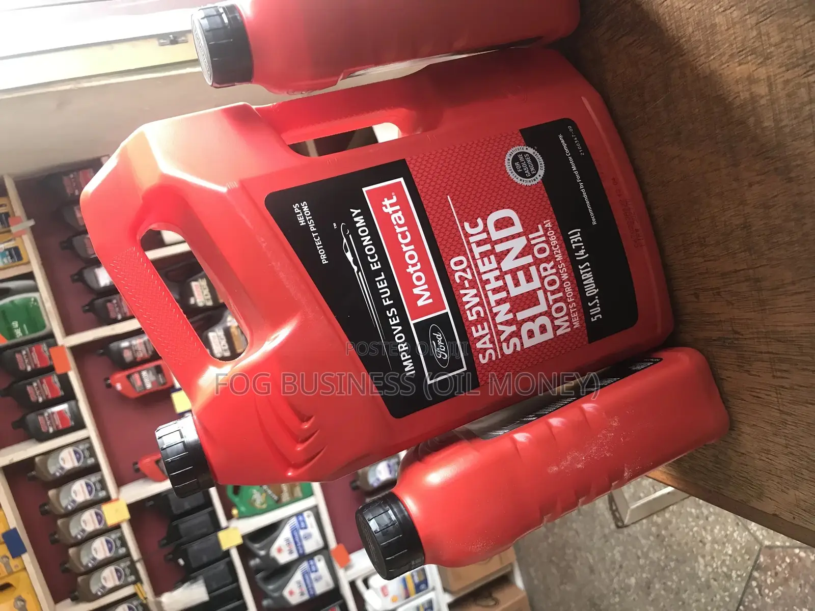 Ford Motorcraft Synthetic Oil