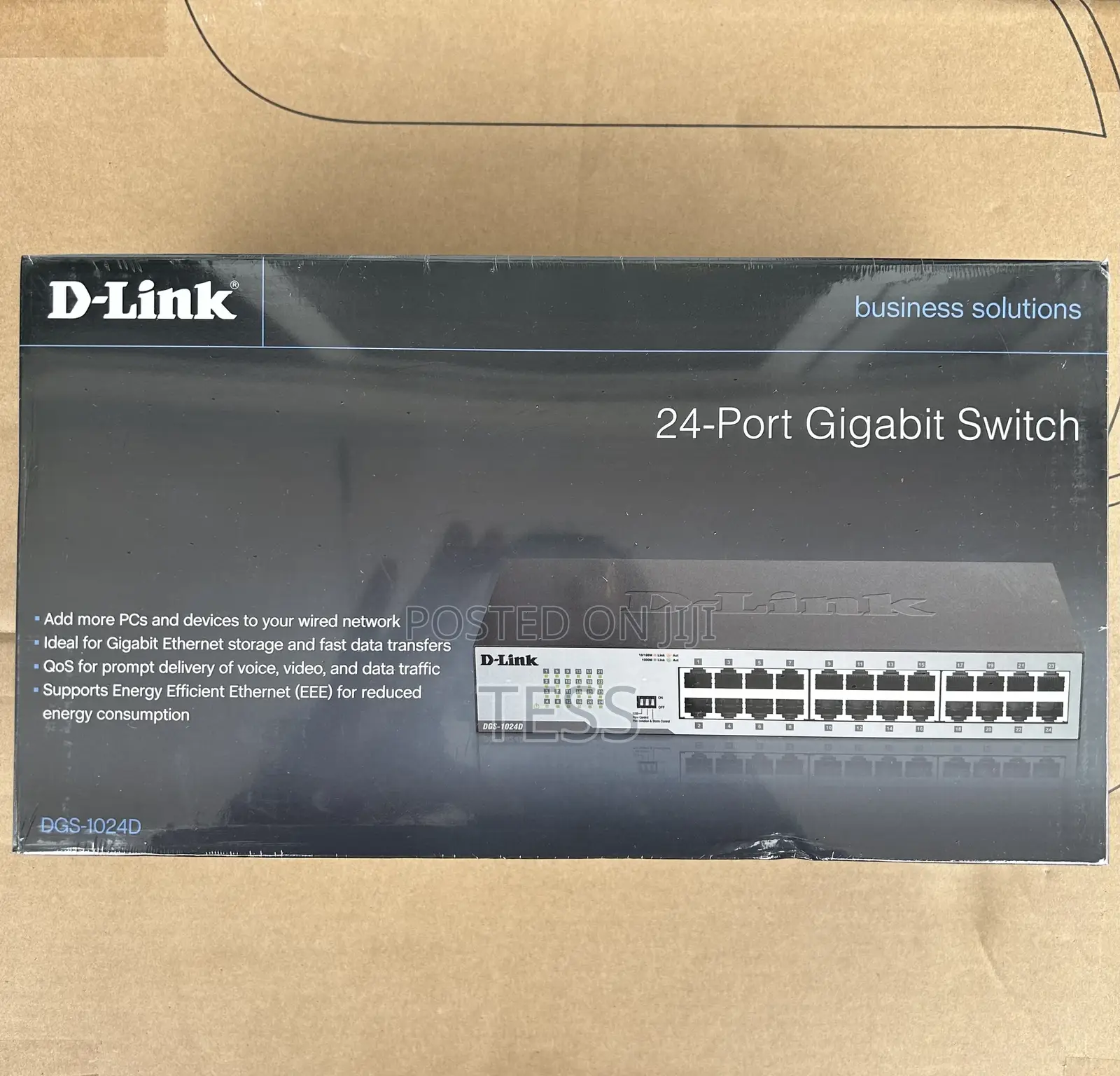 D-Link 24port Ethernet Unmanaged Gigabit Switch (Des-1024d)