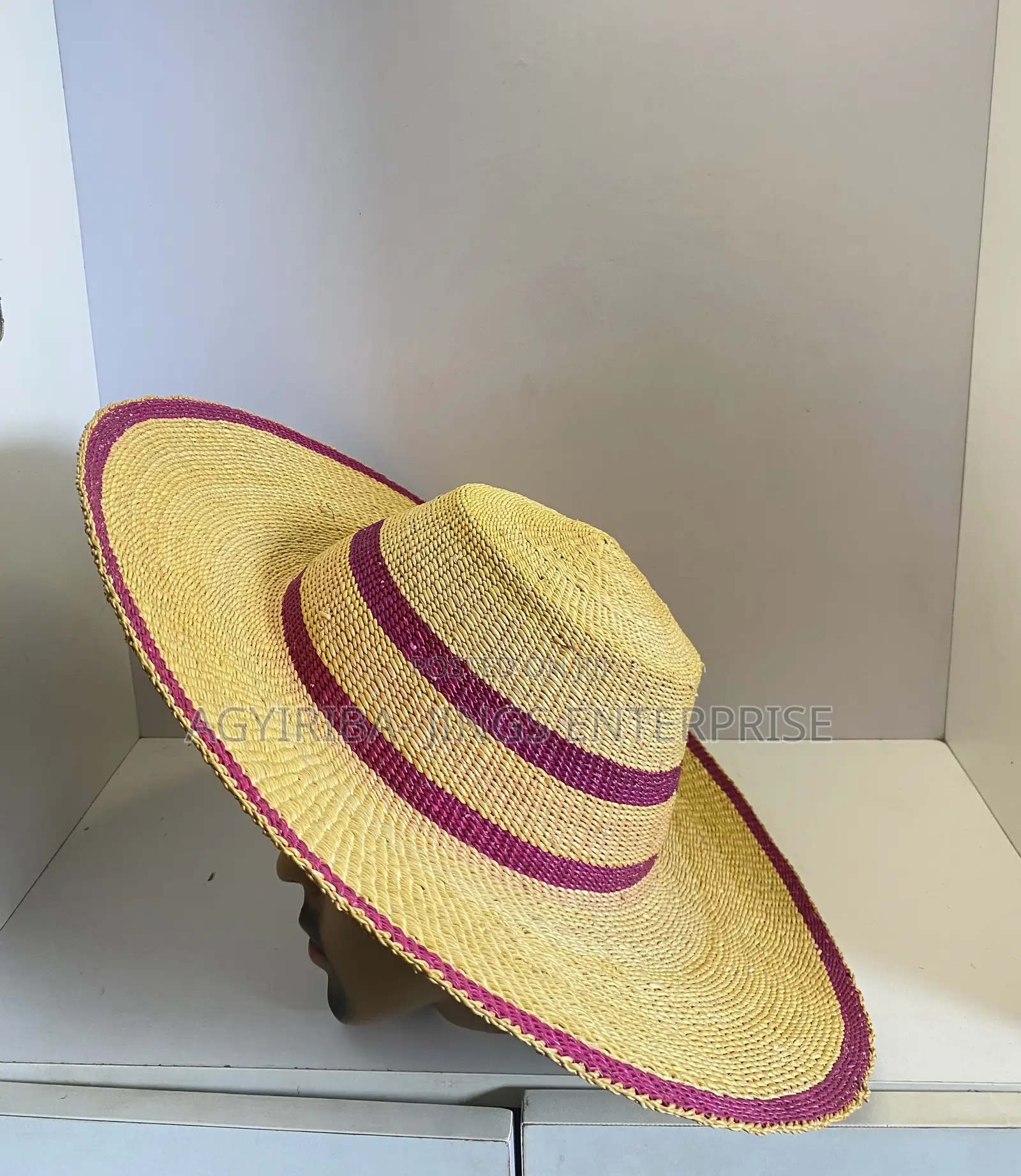 Bolga Handwoven Fan
