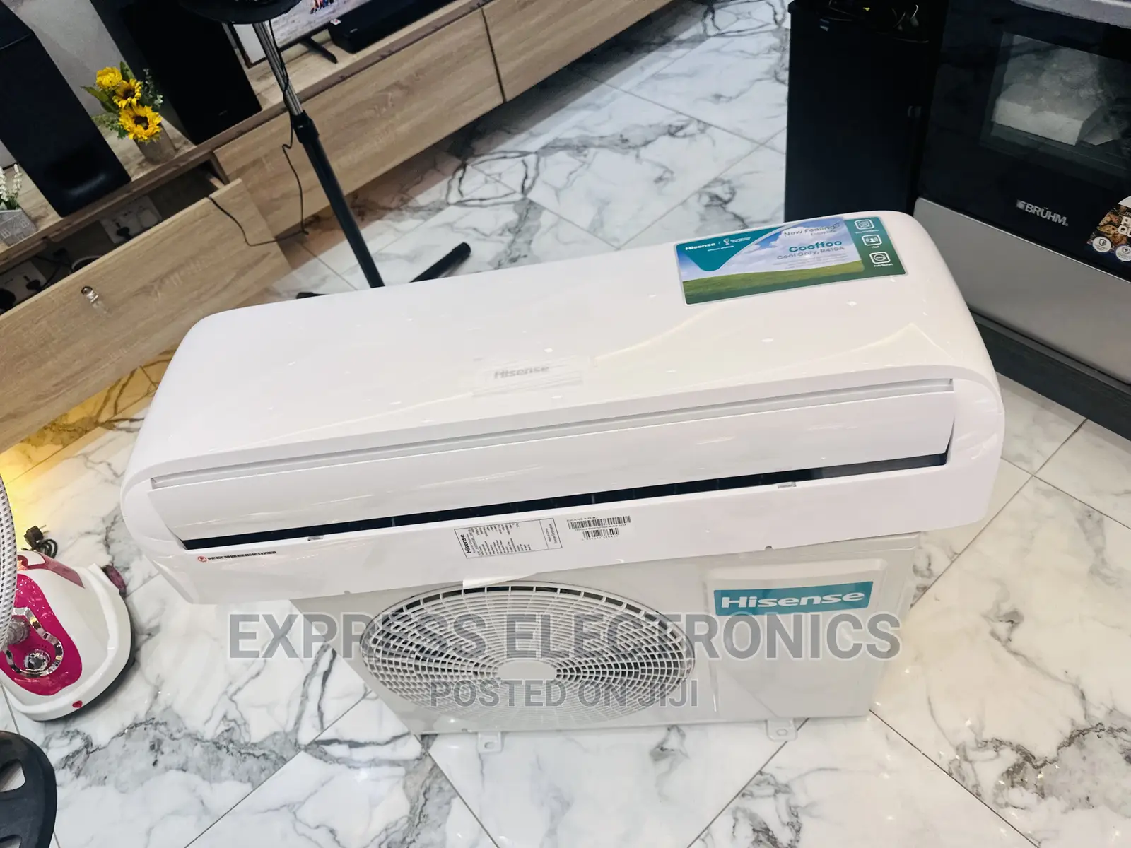 Feel the Cooling AC Split R410 Gas Hisense 2.0hp