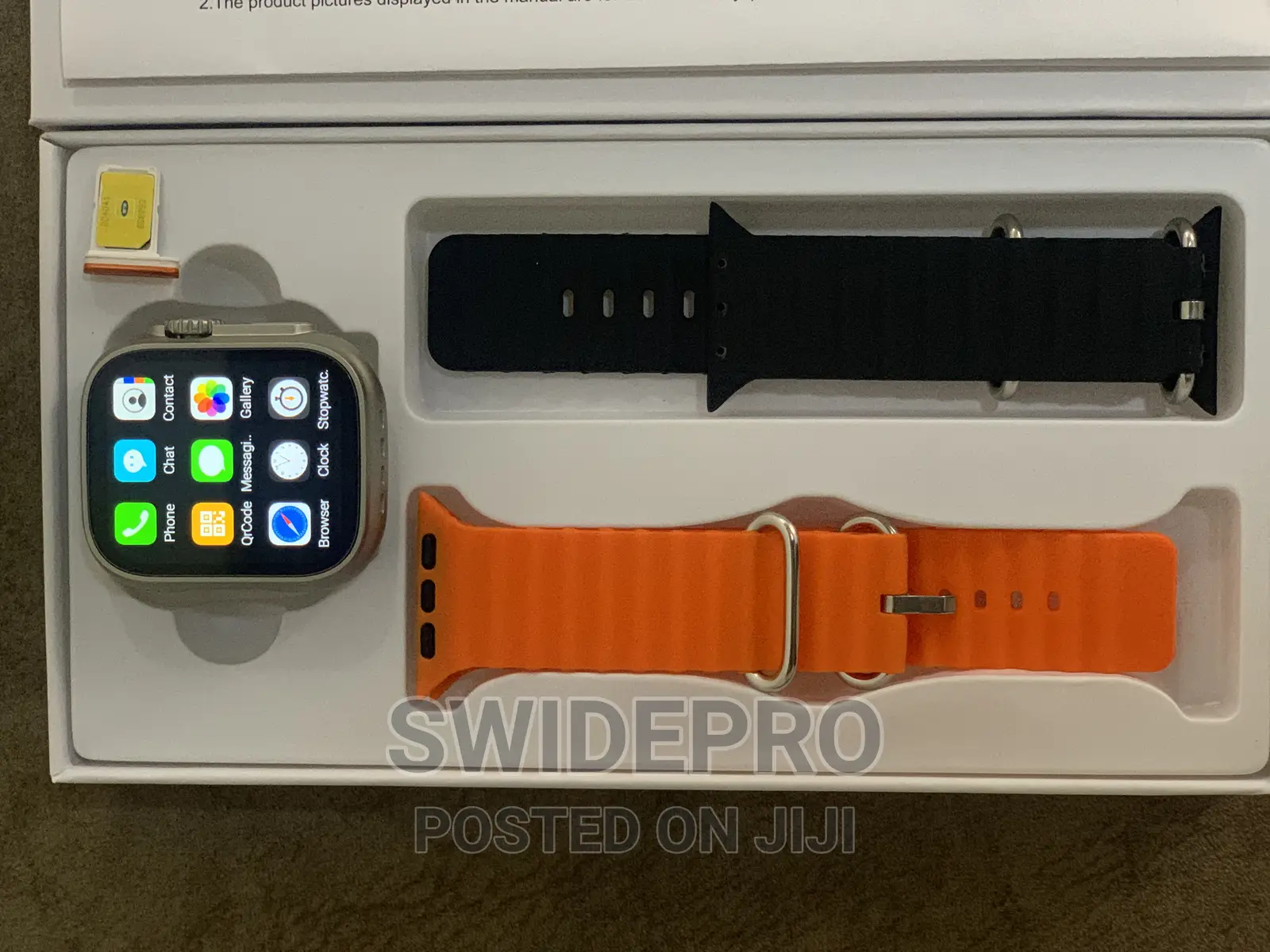 Smart 4g Android Dual Camera Smart Watch With Sim Slot