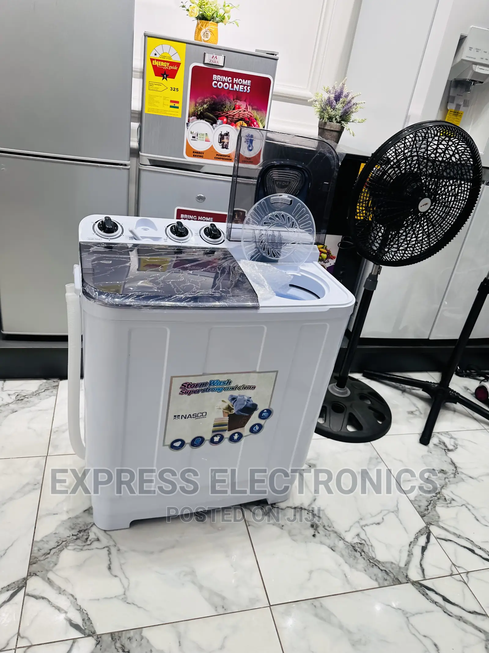 Less Vibration Nasco Topload Twintub Washing Machine 7kg