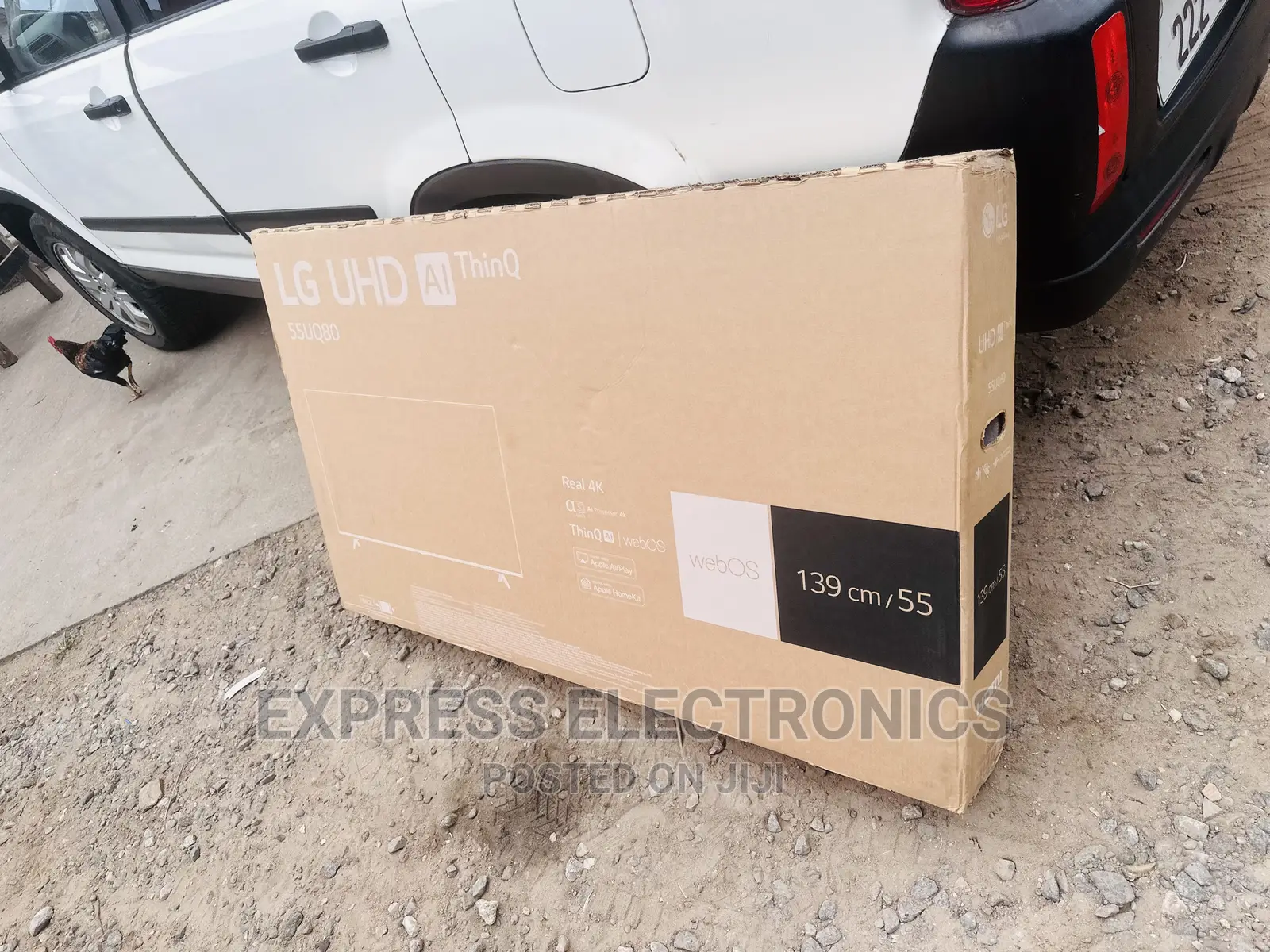 LG Uq810003 UHD Smart 55” Tv Neatly Sealed in Box