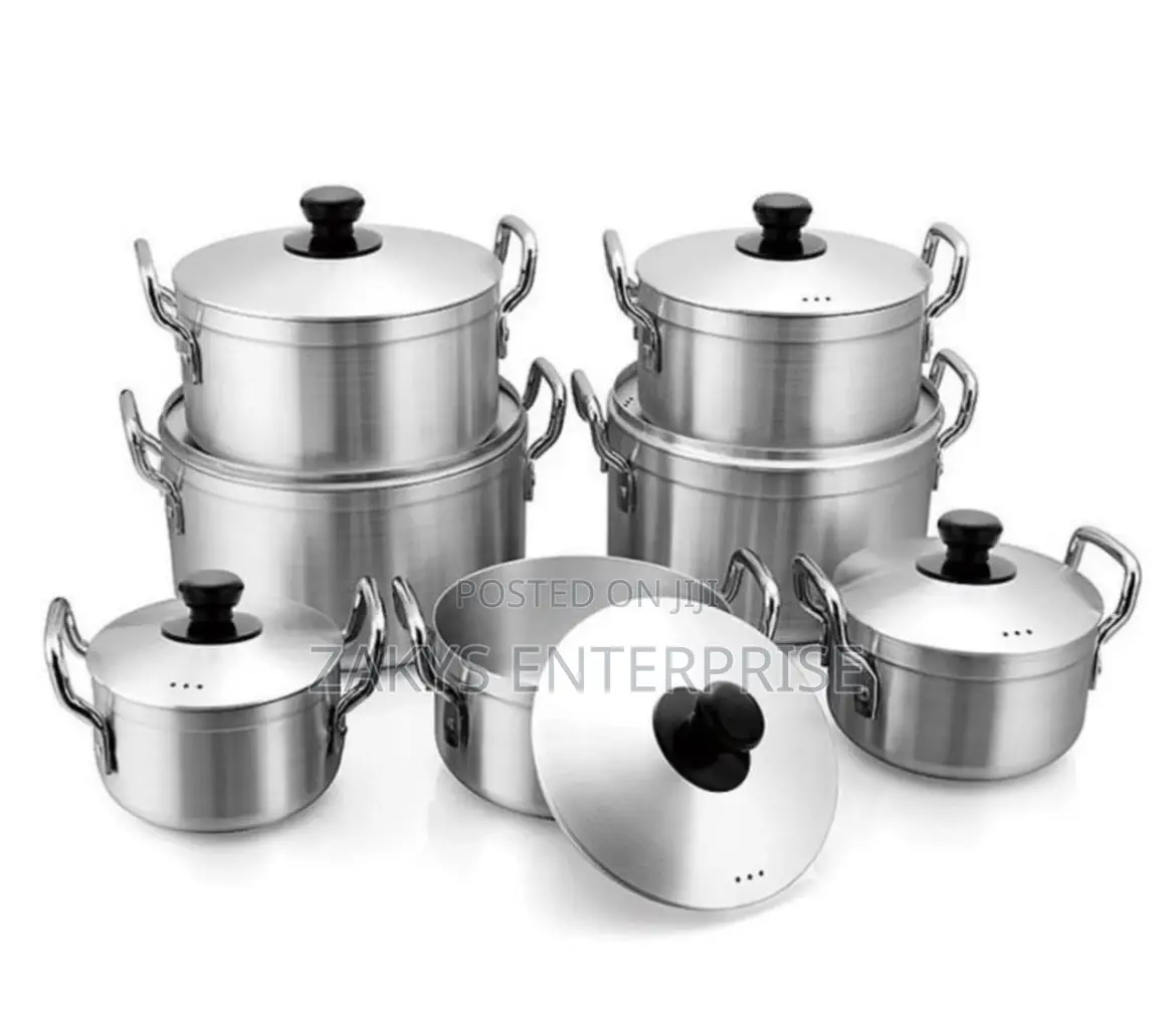 14pcs Aluminum Cookware Set