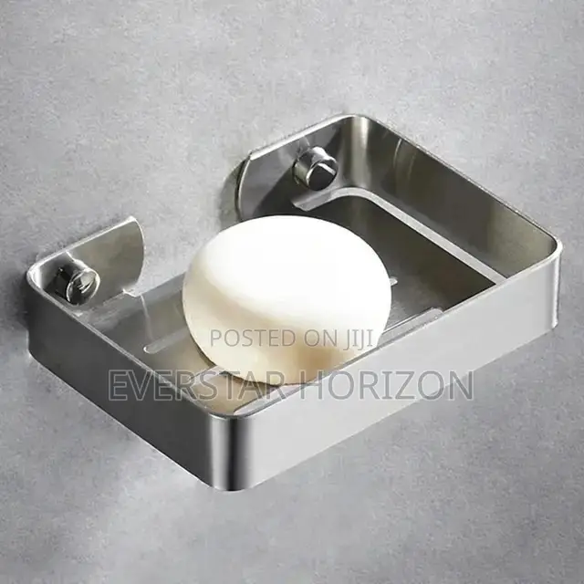 Wall Mounted Decorative Square Soap Dish( Rack)