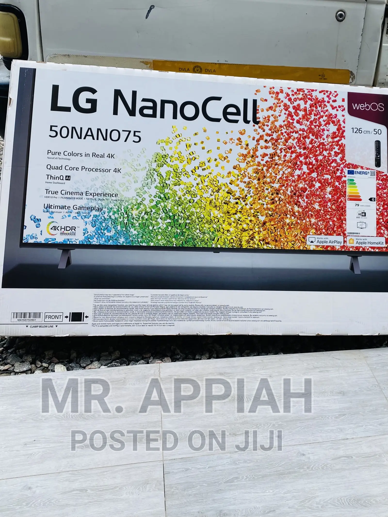 Fast, Reliable and Affordable LG Nanocell Tv(50NANO756).