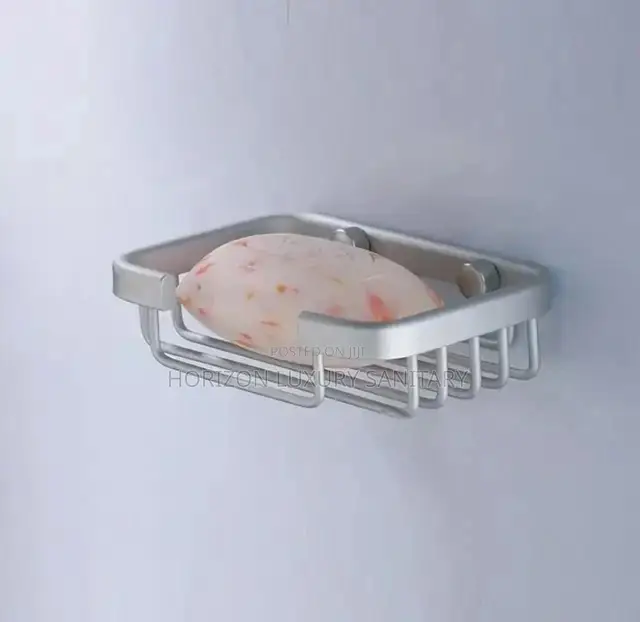 Aluminium Wall Mounted Kitchen Bathroom Soap Dish(Rack)
