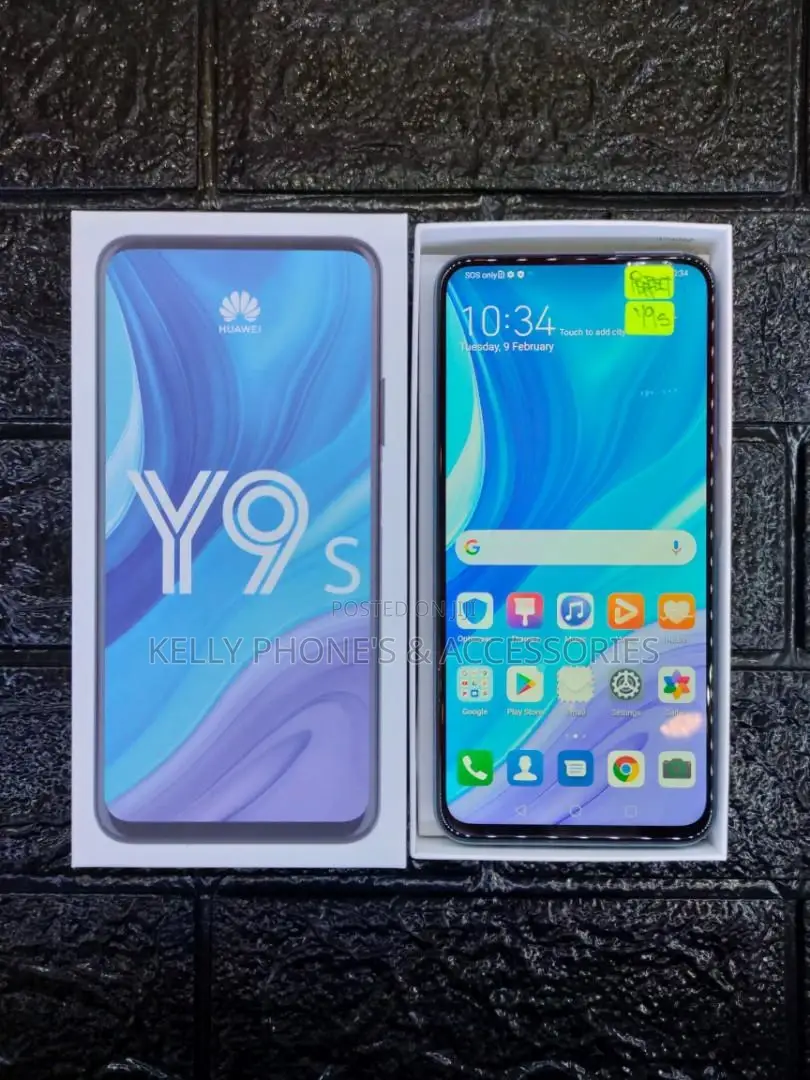 New Huawei Y9s 128 GB Blue