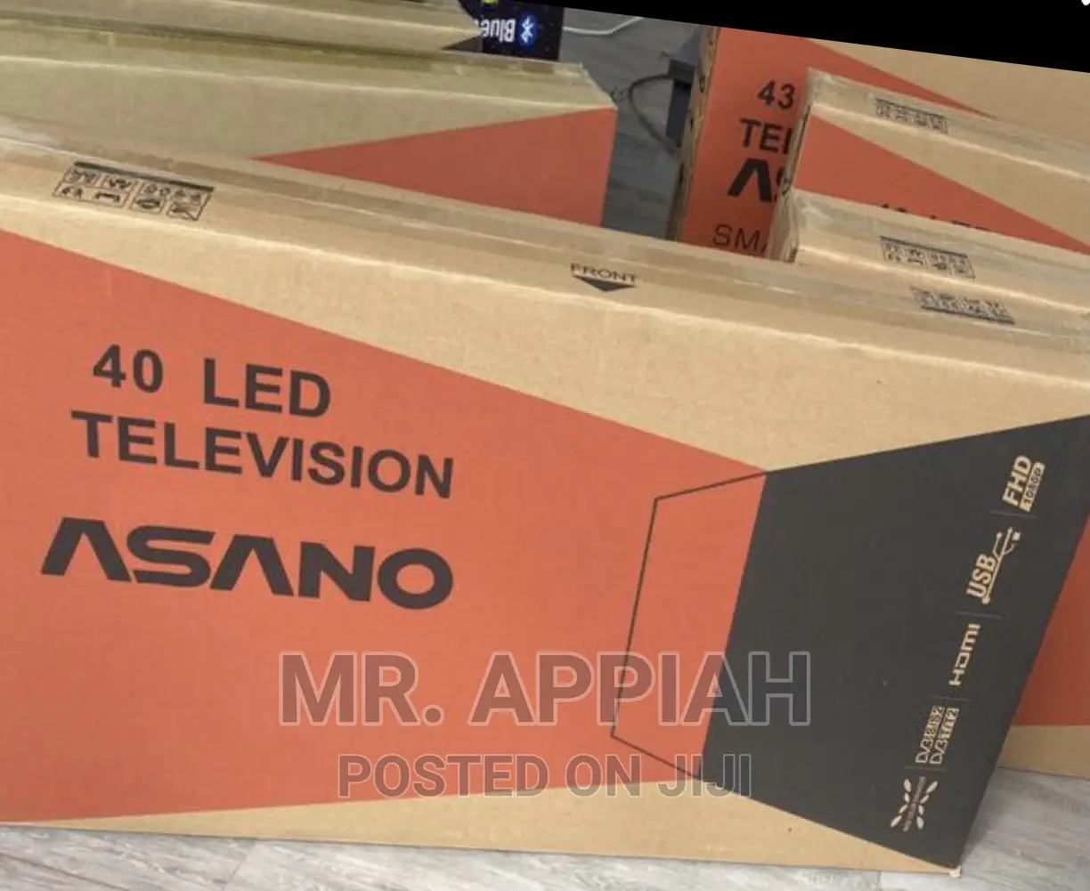 New Asano 40 Inch Digital Satelite LED Tv(Black) 