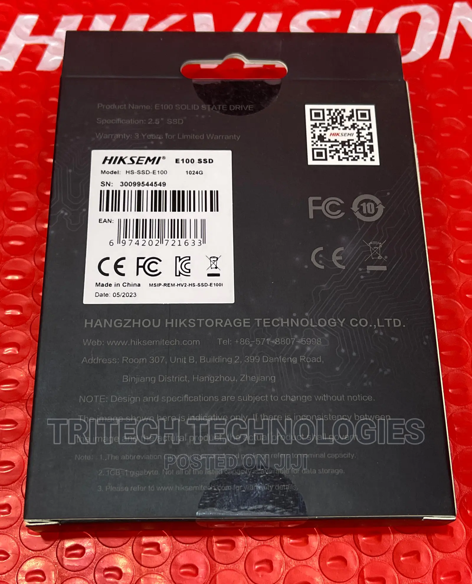 Hikvision 1tb SSD Sata