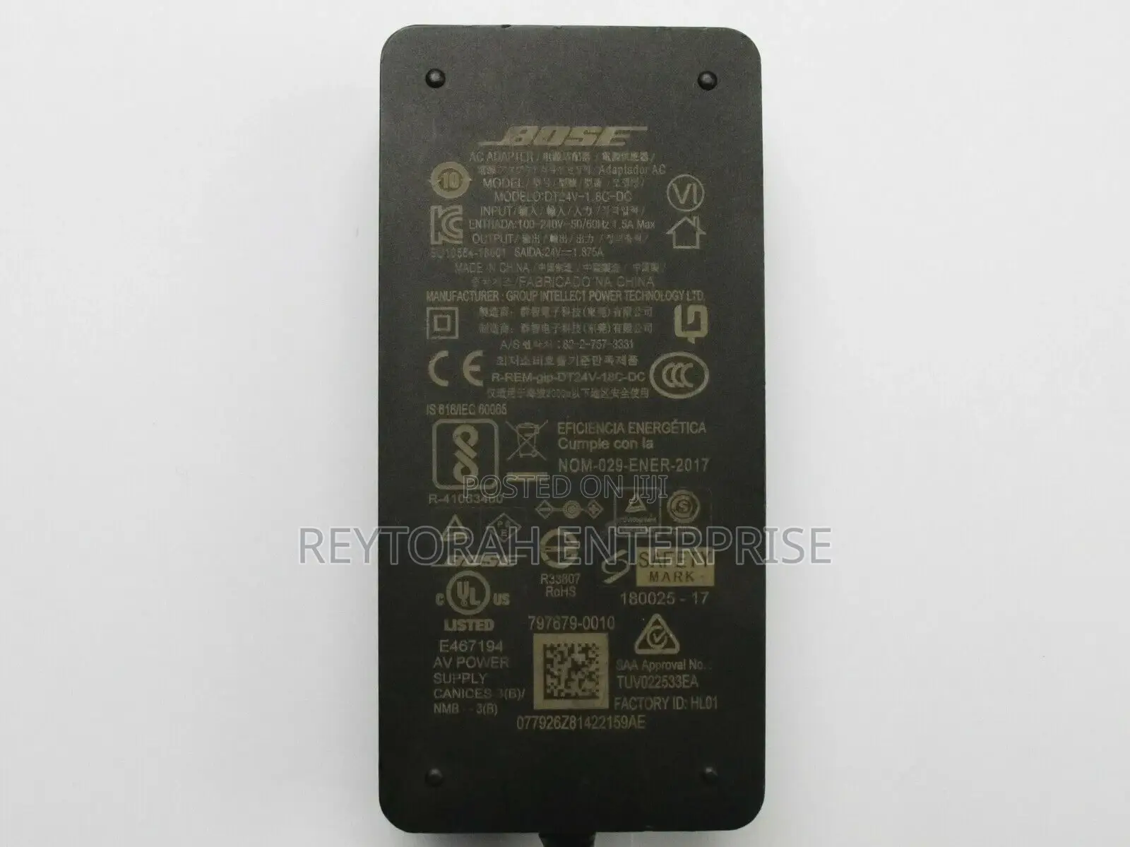 Bose Smart Soundbar 500 Power Adapter