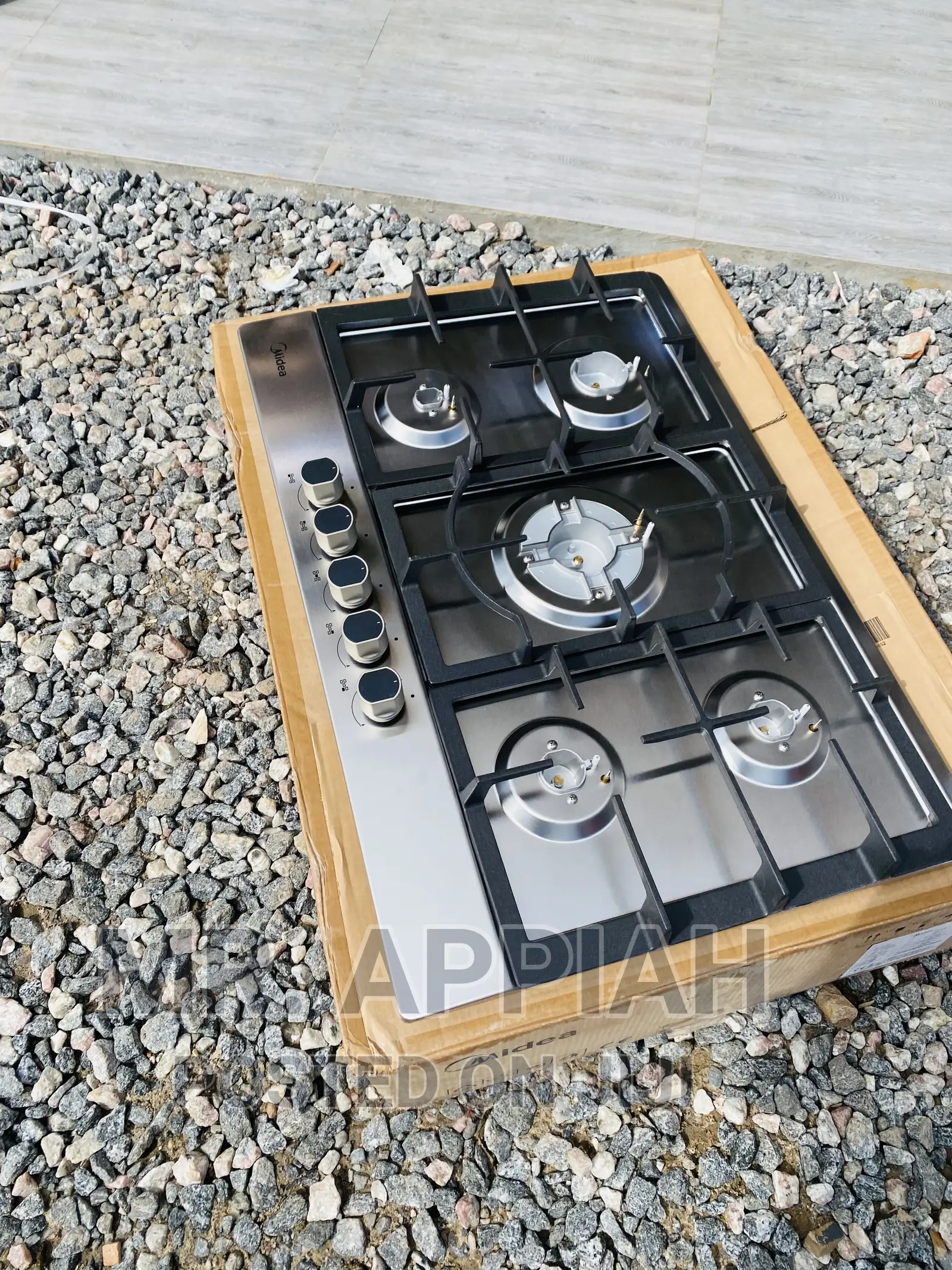 Latest 90g50me005-SFT Midea Built-in 5 Gas Cooker 