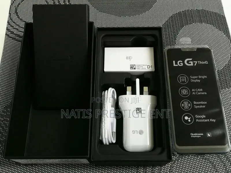 New LG G7 ThinQ 64 GB Black