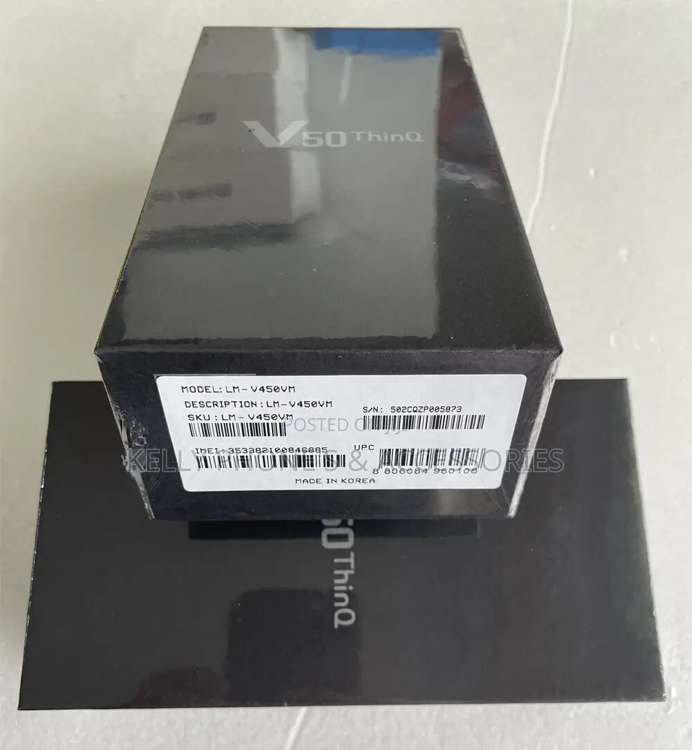 New LG V50 ThinQ 128 GB Black