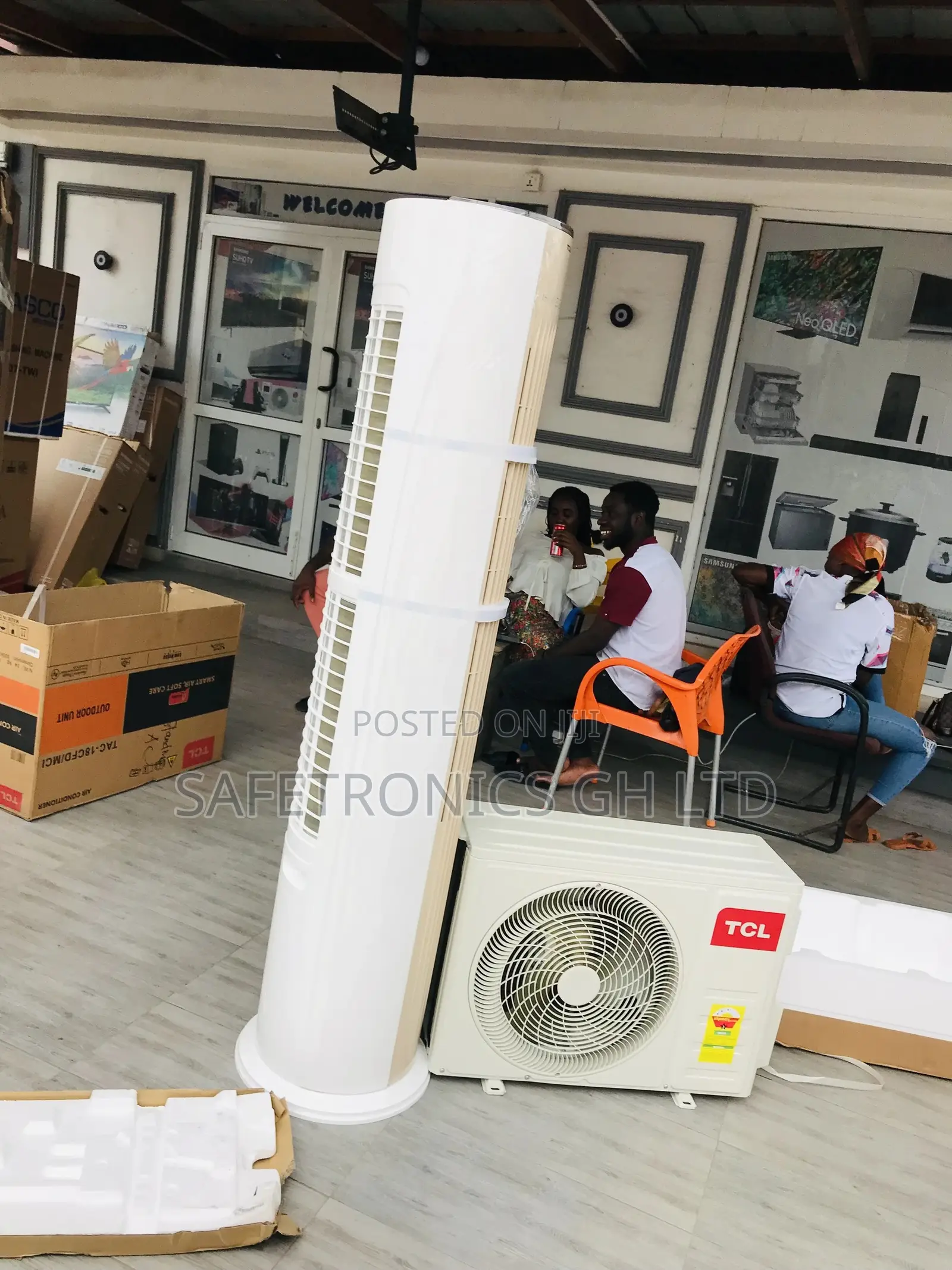 TCL Standing Floor Airconditioner 2.0hp Split Gas 