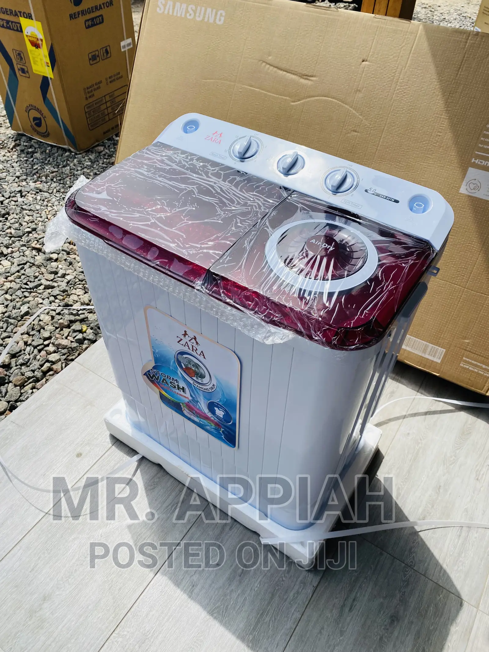 Latest and Affordable Zara 5kg Top Load Washing Machine.
