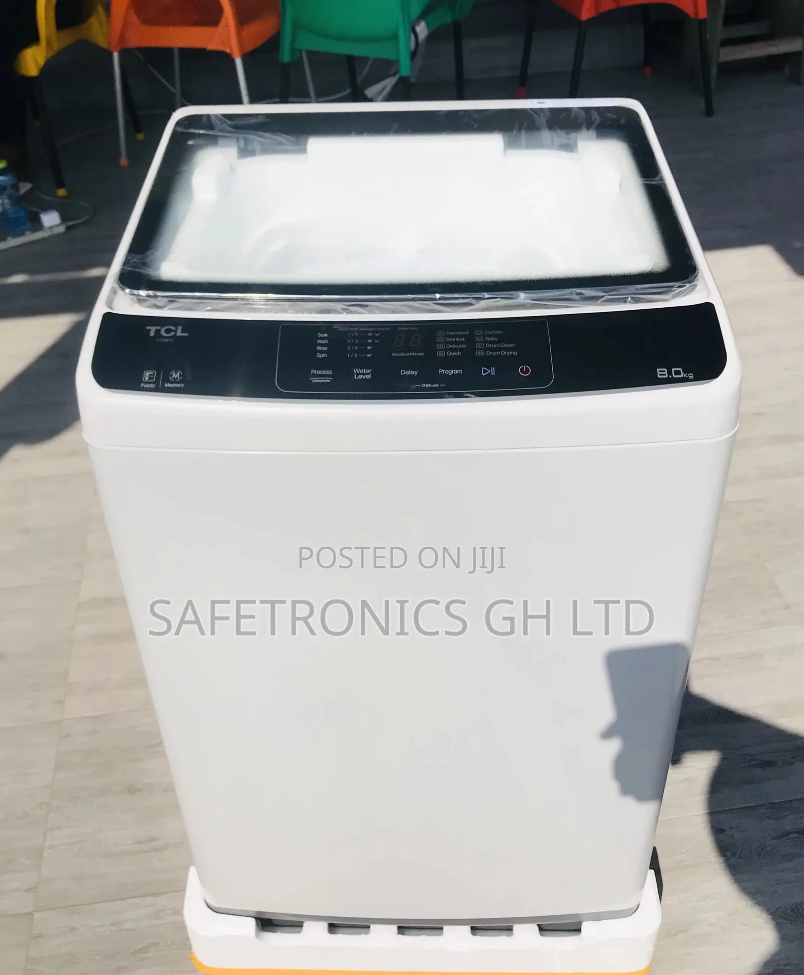 Text for Washingmachine 8kg Topload TCL Semiautomatic