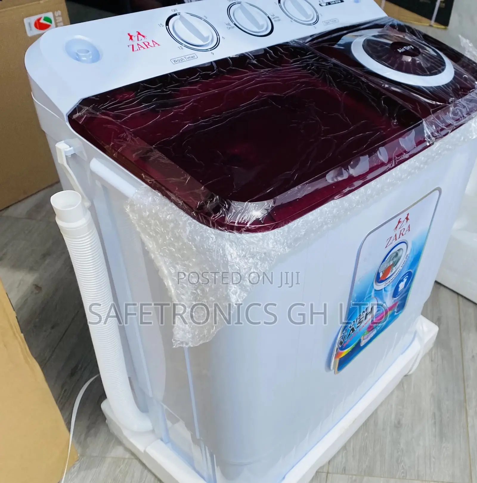 5kg  Zara Semiautomatic Topload Washingmachine Perfect