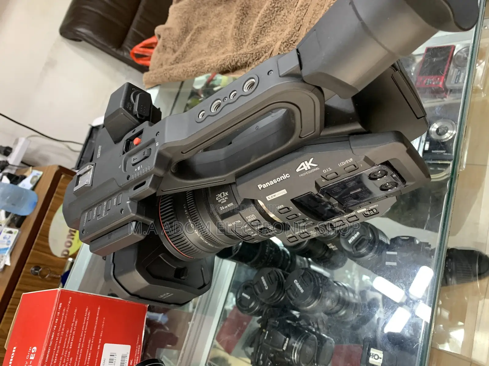 Without Box Panasonic AG UX180 Handheld Camcorder