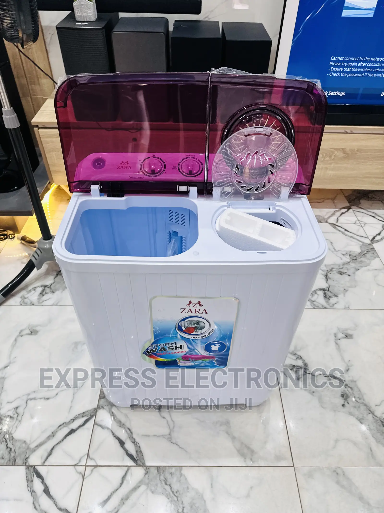 High Spin and Wash Zara 5kg Topload Washing Machine