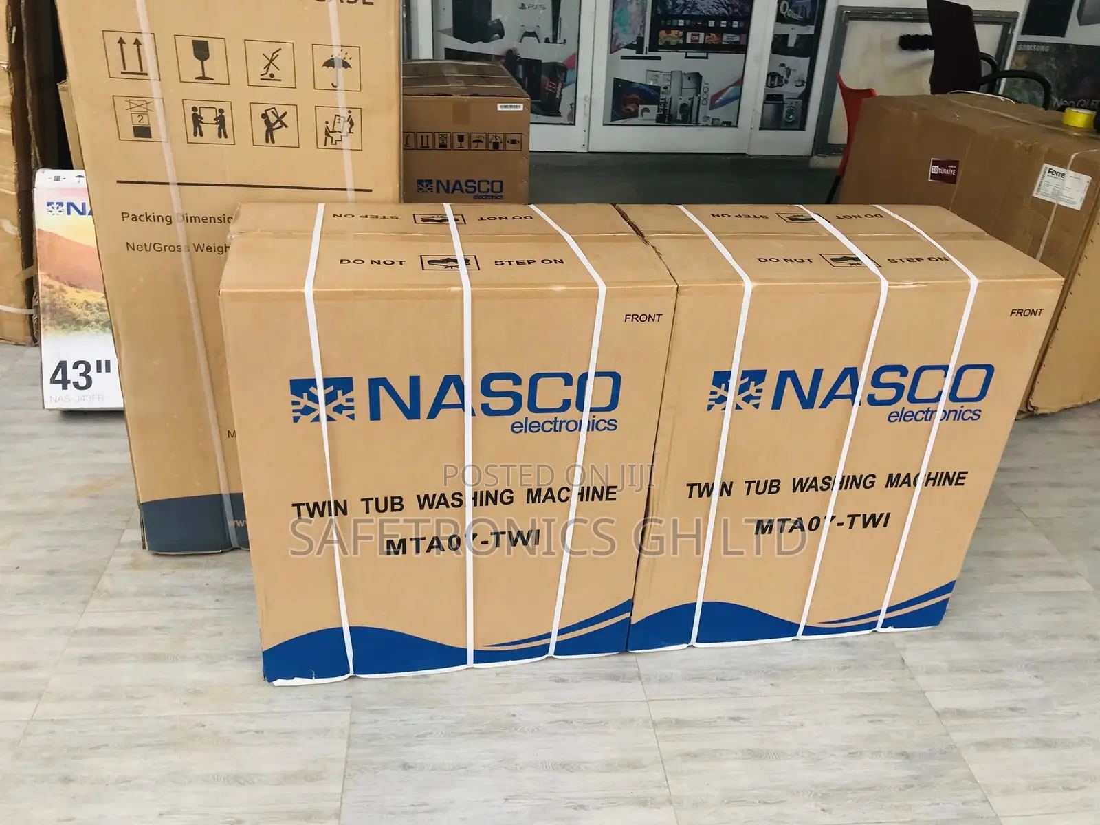  Washingmachine 7kg Topload Semiautomatic Nasco