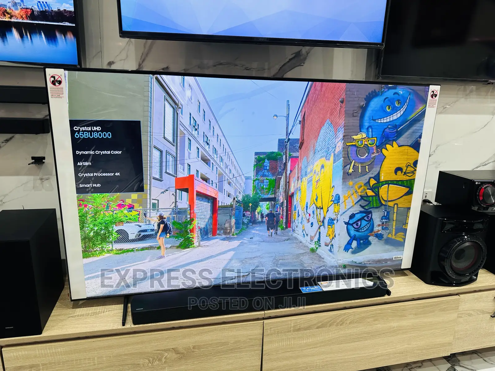 UHD Processor Smart Samsung 65”Bu8000 Tv 