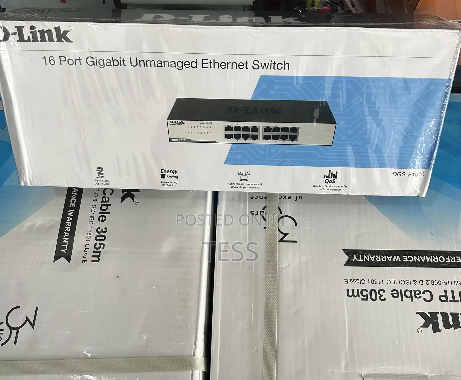 D-Link 16 Port 10/100/1000 MBPS Unmanaged Switch