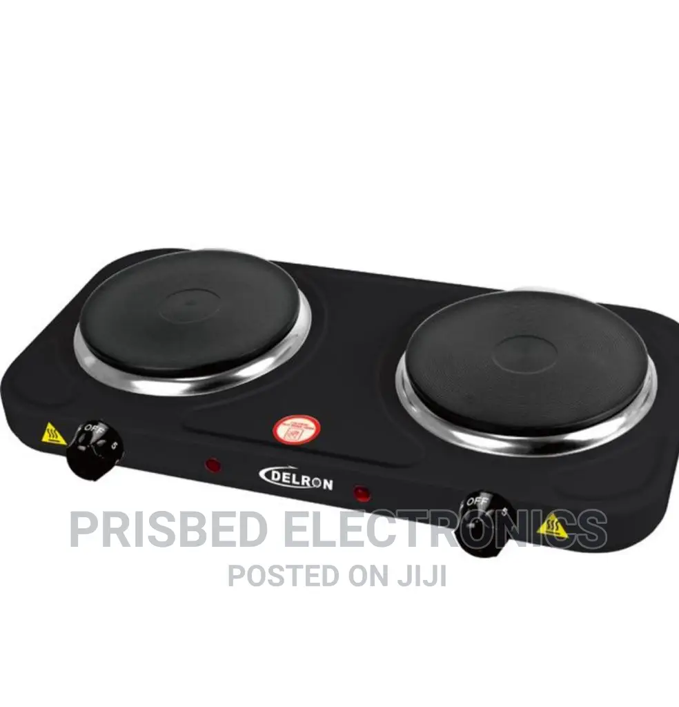 Delron Durable 2burner Hotplate