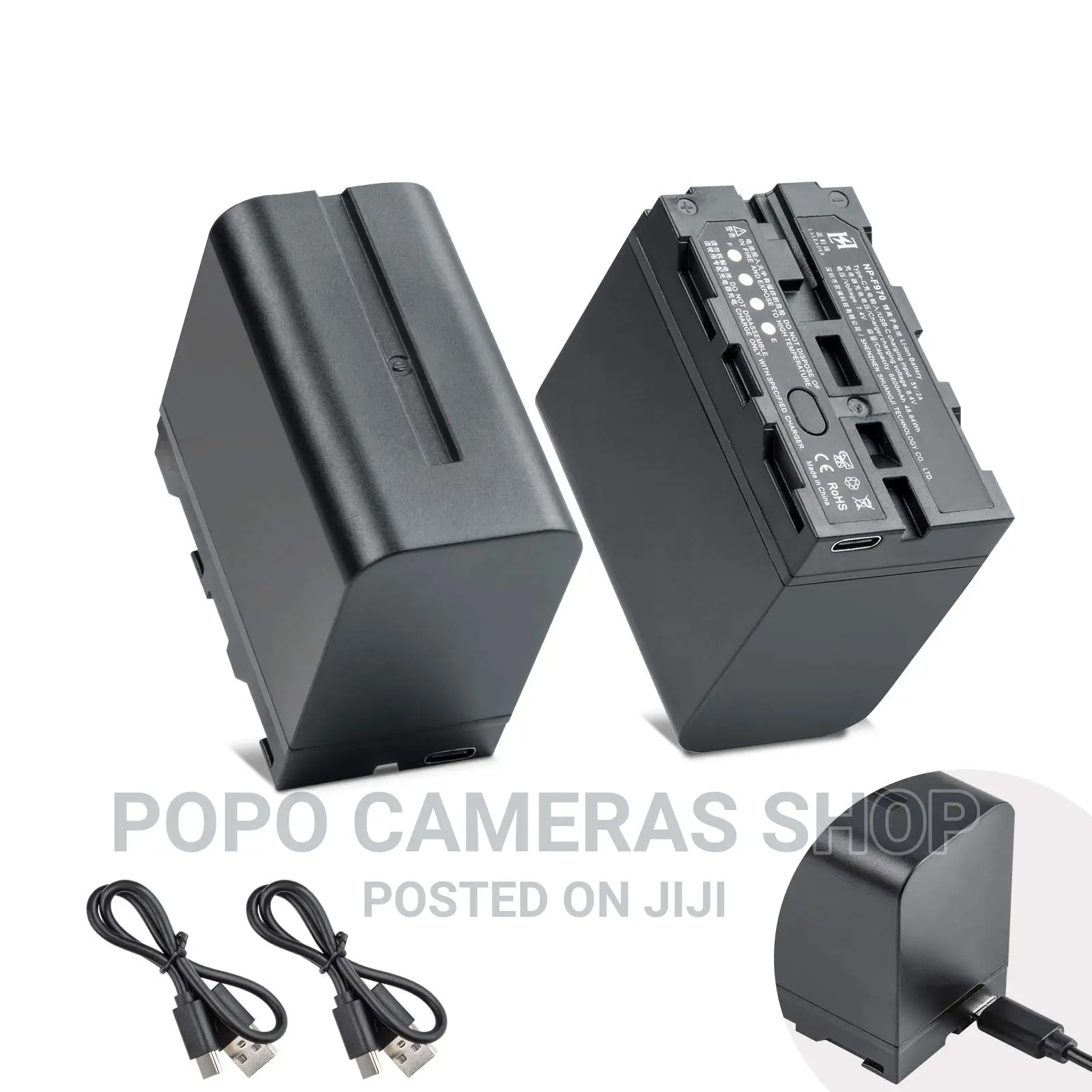 Original Laleader NP-F550, NP-F750 and NP-970 Batteries