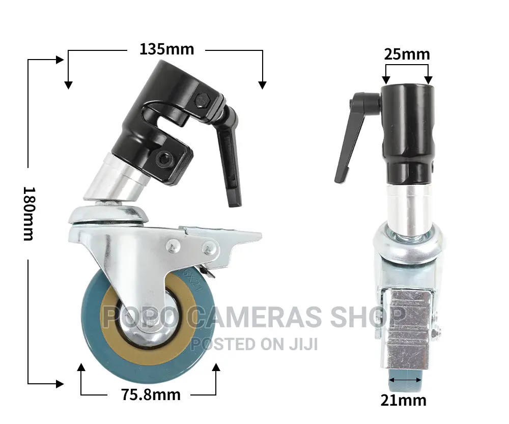 C Stand Wheels