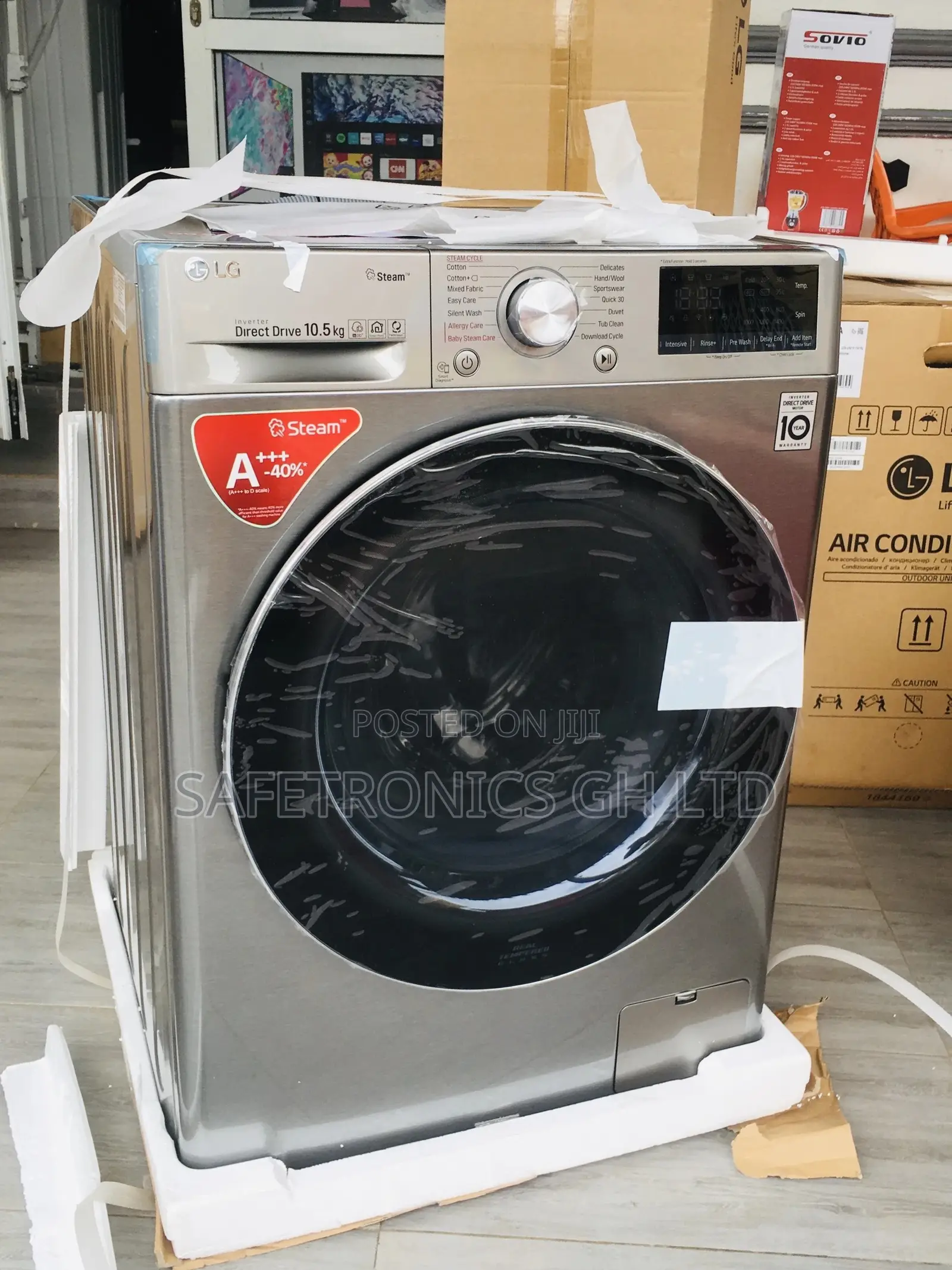 Frontload Washingmachine Lg 10.5kg Fullyautomatic
