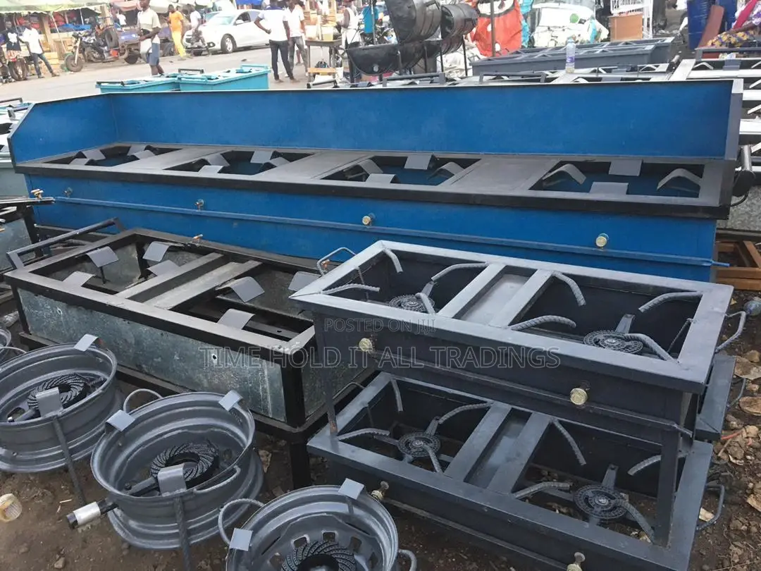 Three in One Gas Stove for Commercial Use in Restaurants