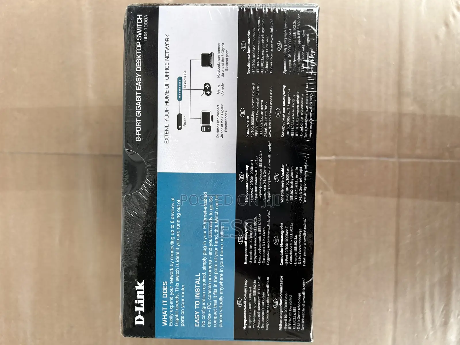 D-Link 8port Gigabit Switch 10/100/1000