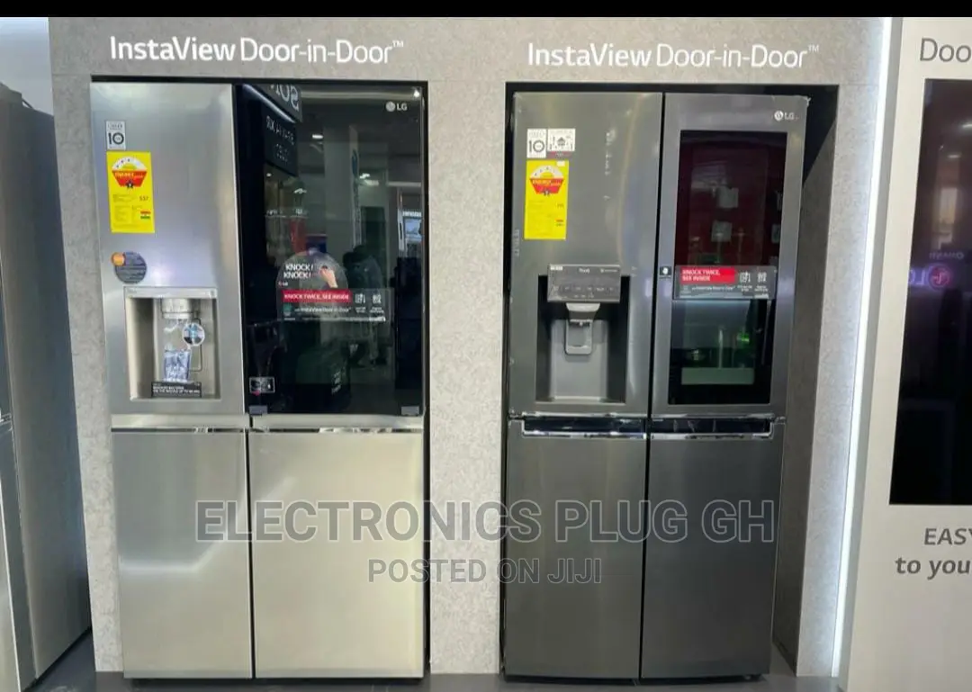 LG 674 Litres Instaview Side by Side Refrigerator