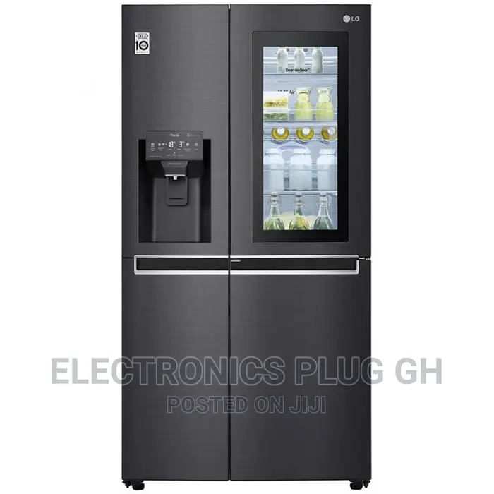 LG 674 Litres Instaview Side by Side Refrigerator