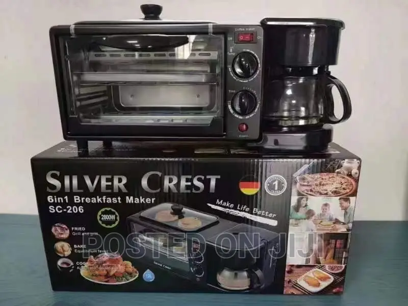 Silver Crest 3 In1 Breakfast Makers Multi Function Machine