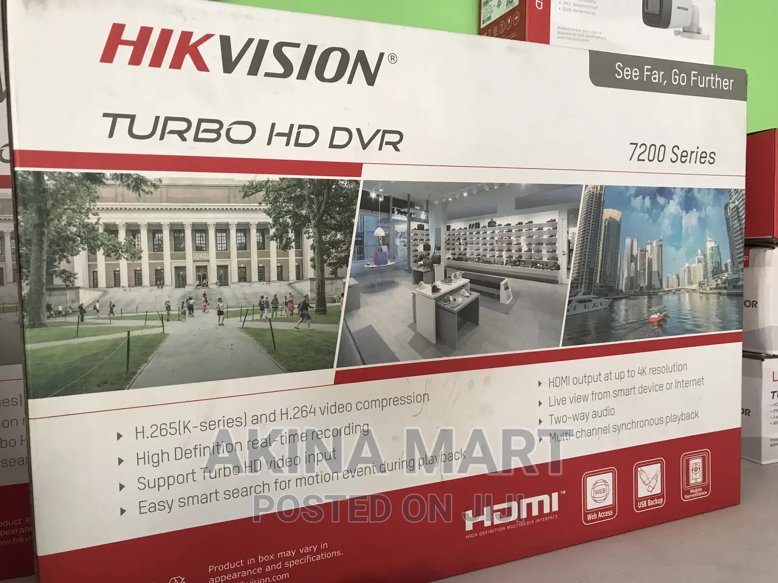 Hikvision DVR 2mp 8ch