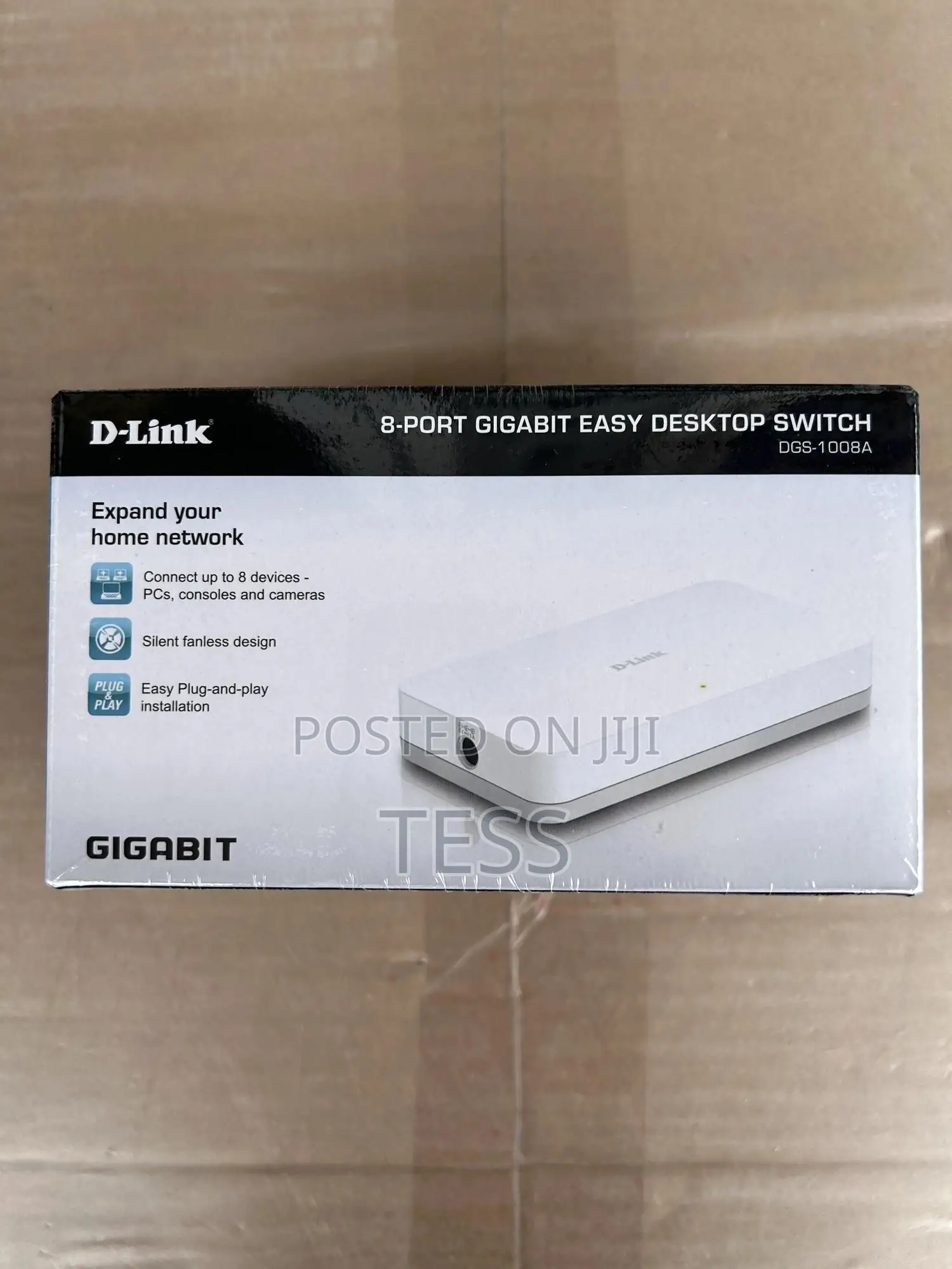 D-Link 8port Gigabit Switch 10/100/1000