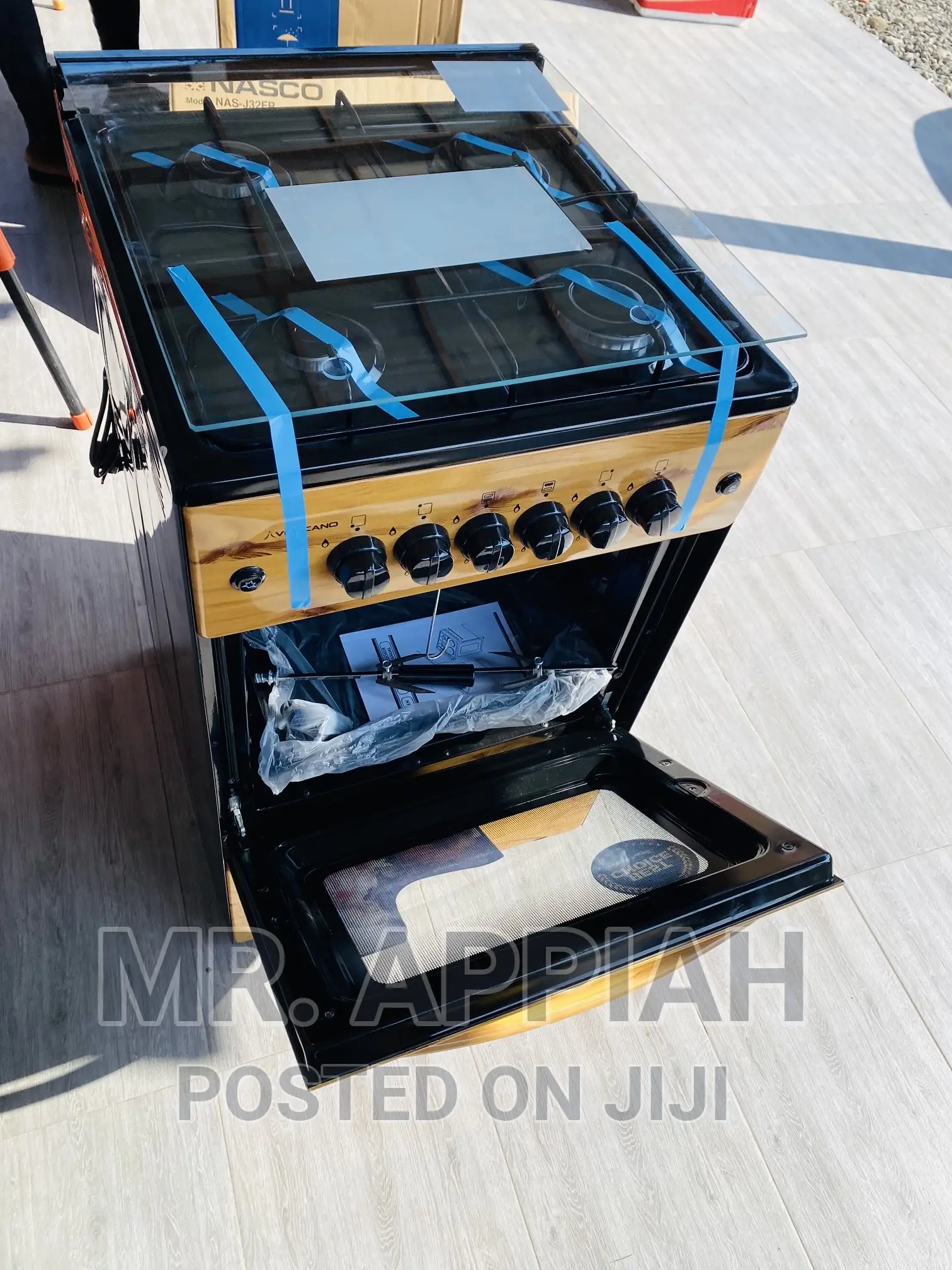 Latest and Affordable Volcano4gas Cooker(Light Wooden)50x50
