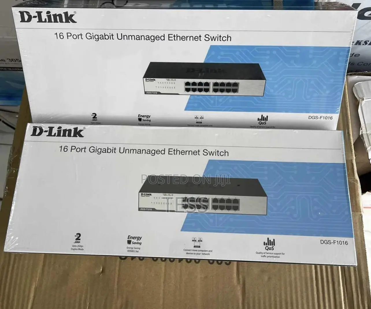 D-Link 16 Port 10/100/1000 MBPS Unmanaged Switch