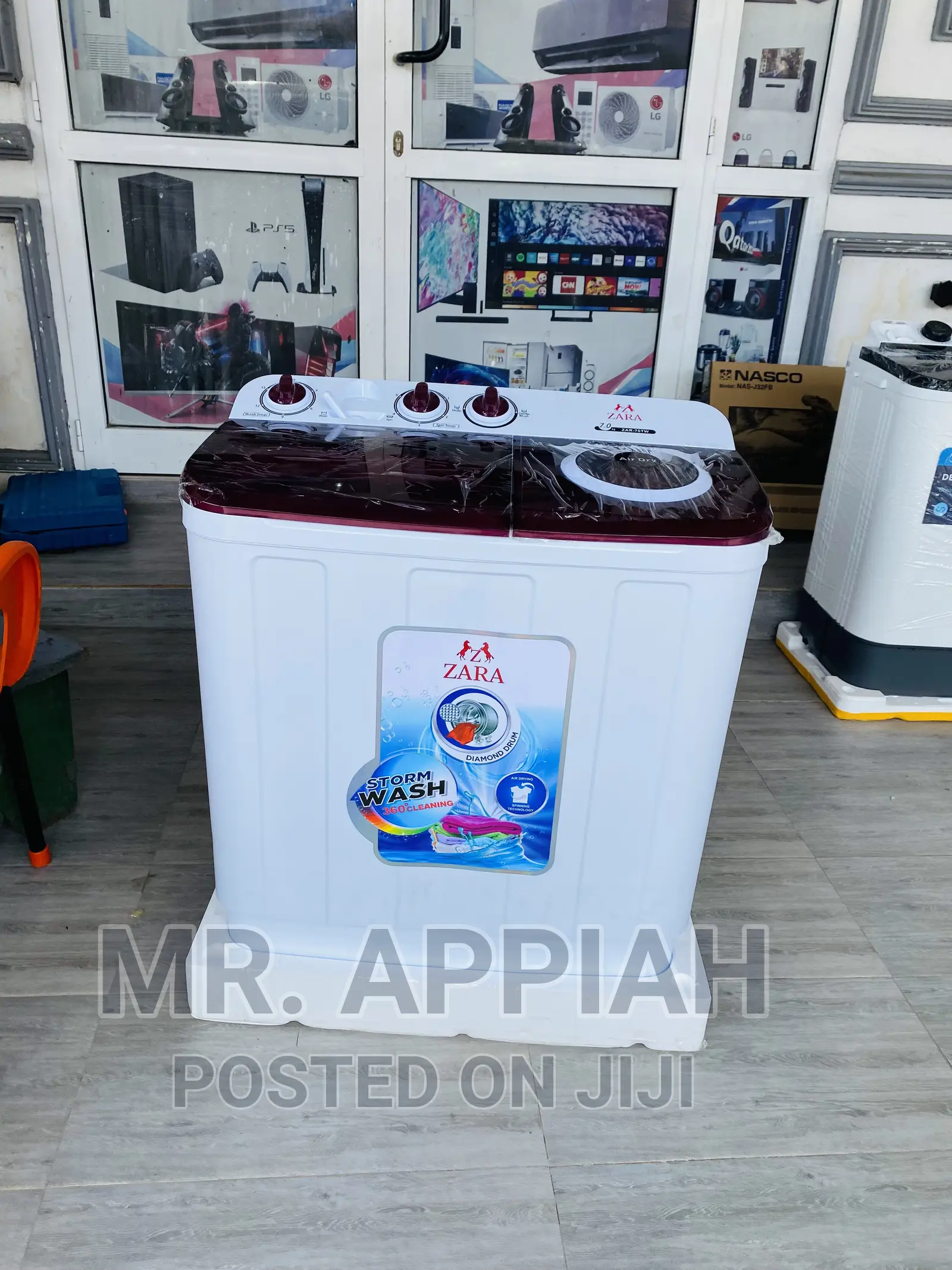 Affordable Zara Top Load Washing Machine(7kg)Spin Dry.