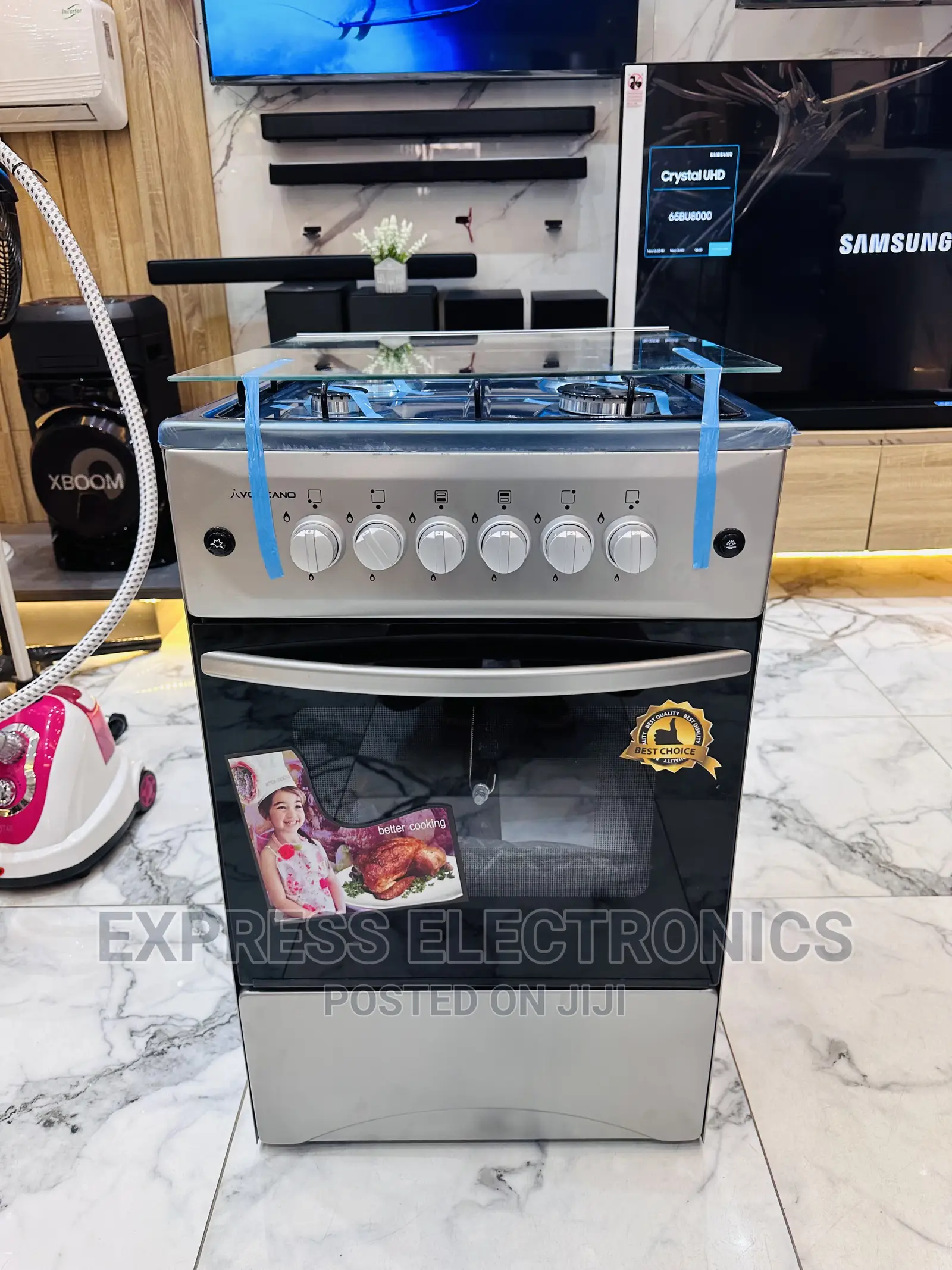 Excellent New Auto Ignition Gas Cooker Oven 4burner