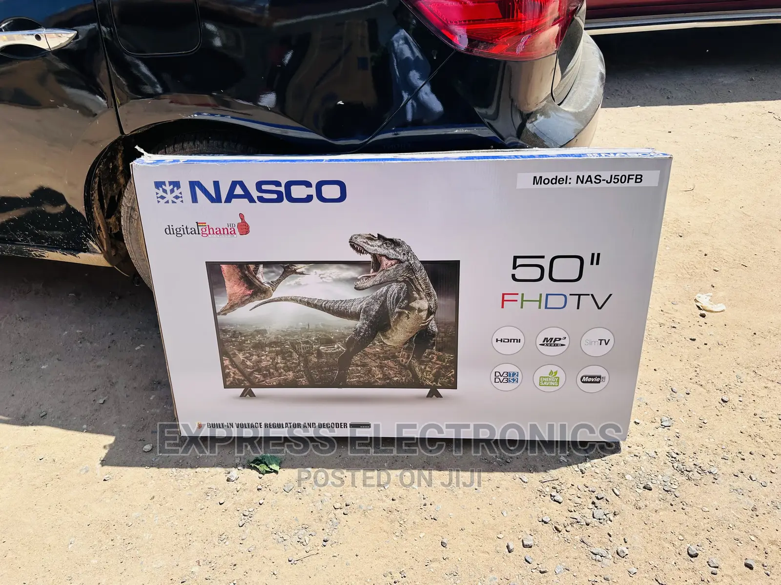 Enjoyable Nasco FHD Satellite Digital 50” Tv Glossy Display