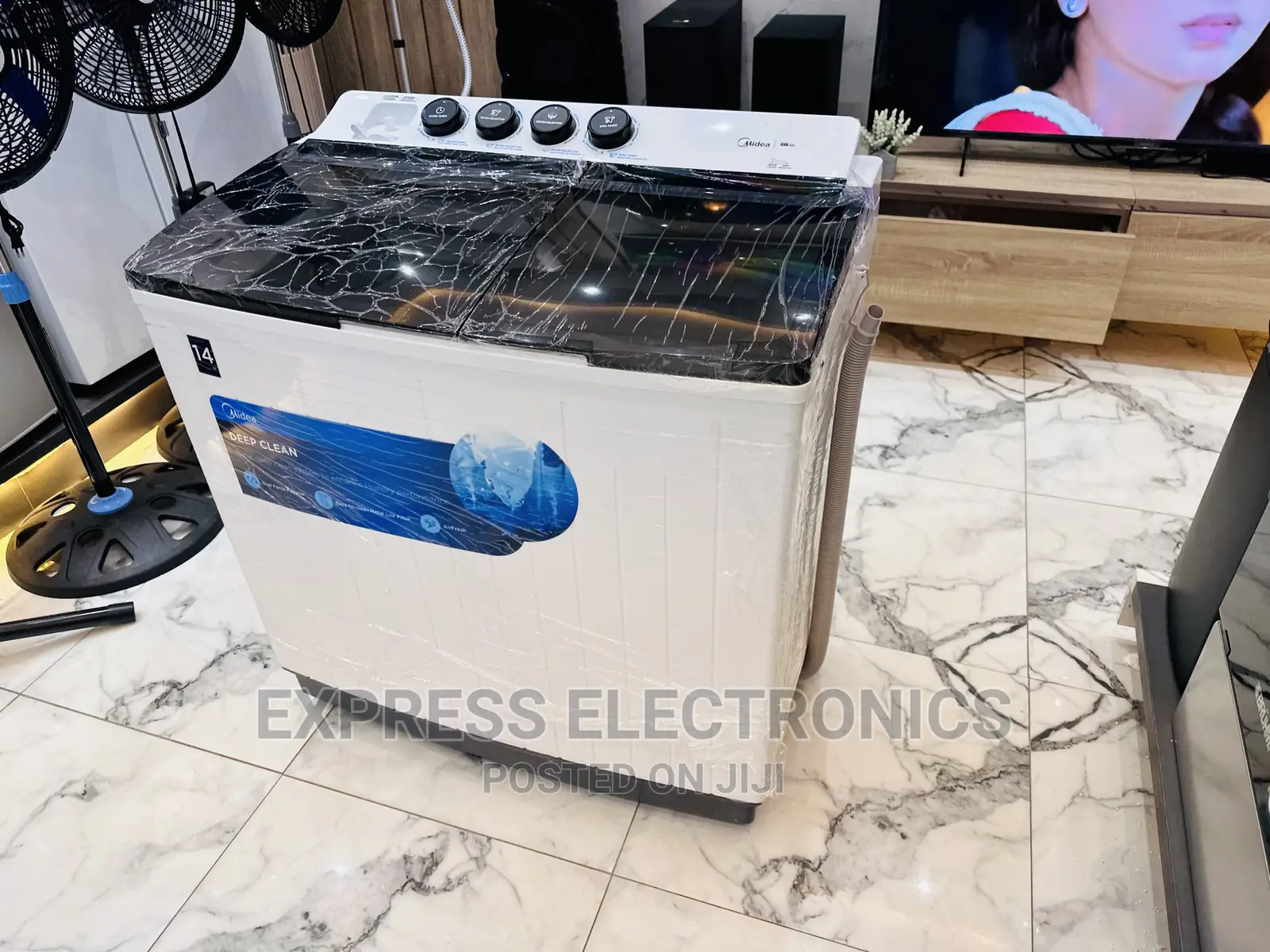 Double Water Inlet Midea Twintub 12kg Topload Washingmachine