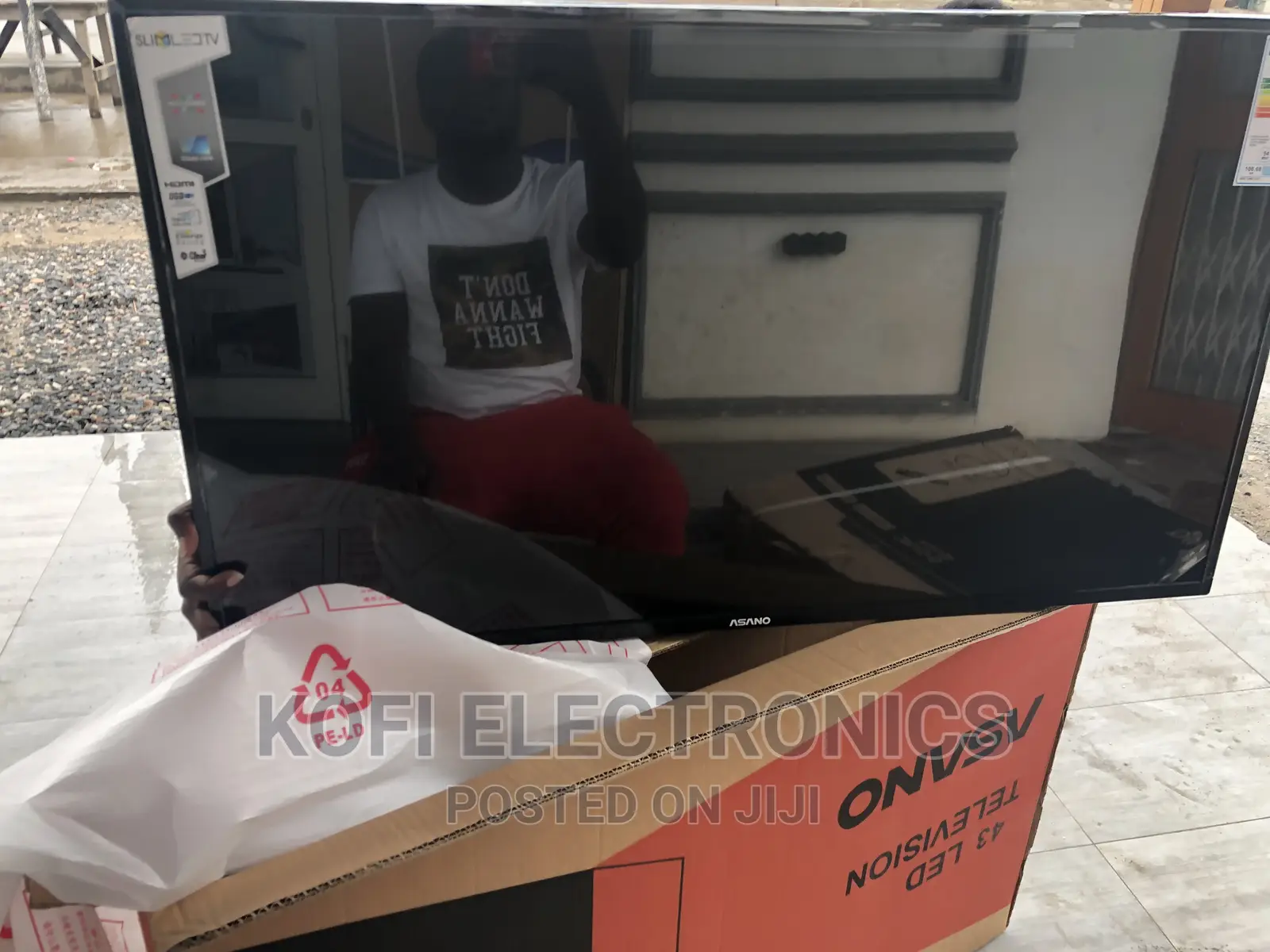Asano 43" HD TV(With Antenna Satellite Input)