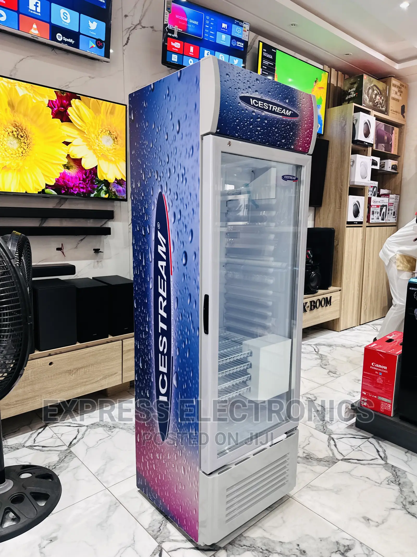 Purchase From 10gig UNI-400C 338ltrsdisplay Fridge Icestream