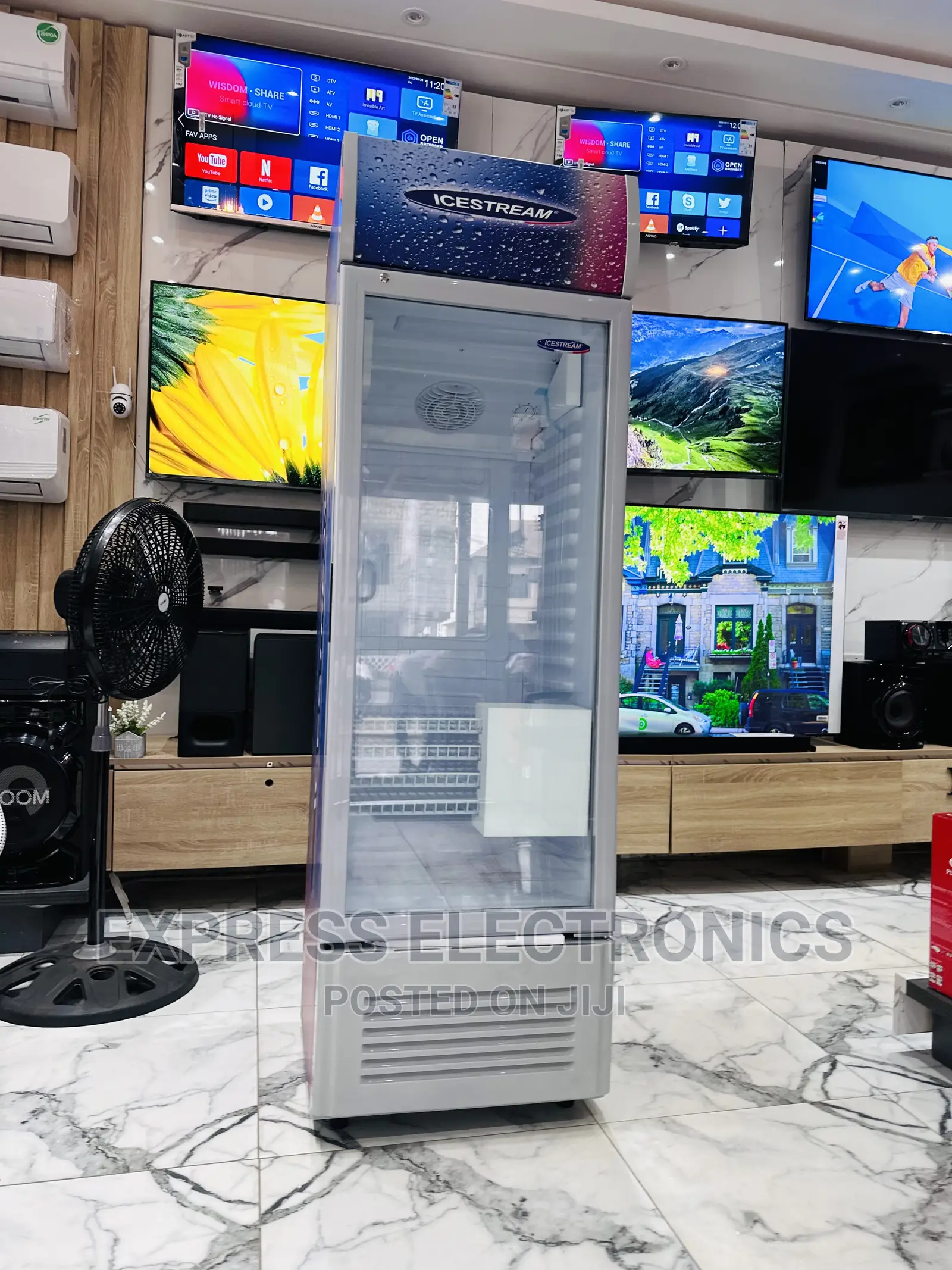 Buy From 10gig Store UNI-350C 288LTRS Display Fridge