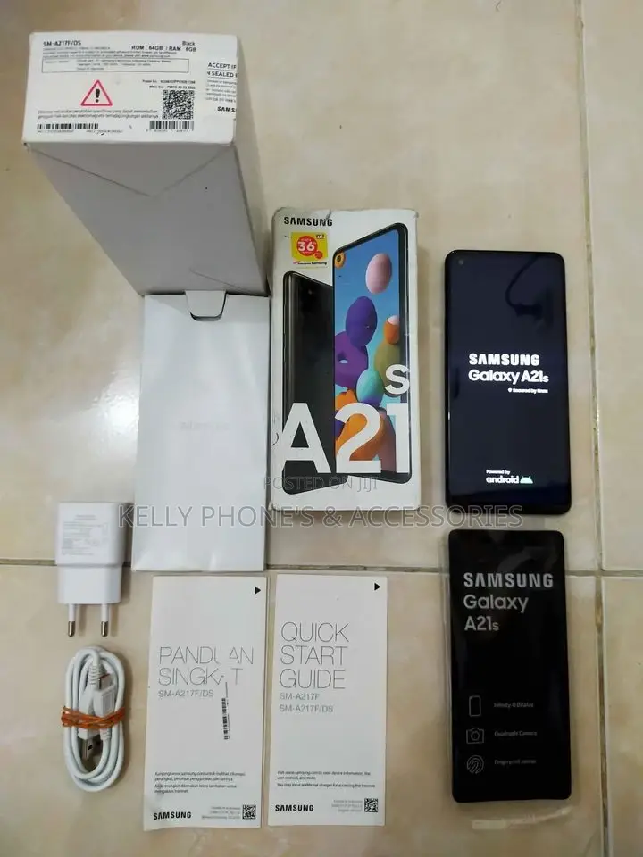 New Samsung Galaxy A21s 64 GB Black