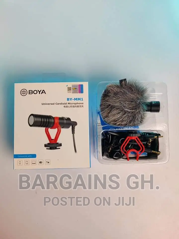 Boya BY-MM1 Universal Cardioid Mic for Phones and Camera